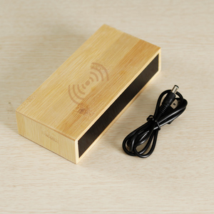 Sáng Tạo Bằng Gỗ LED Kỹ Thuật Số Đồng Hồ Báo Thức Với Nhiệt Độ Hiển Thị Không Dây Sạc Cho Trong Nhà Sử Dụng Nhà Văn Phòng Thông Minh Bảng Đồng Hồ - Product Image 4