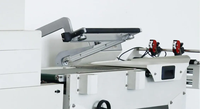 Machine d'emballage sous film rétractable POF semi-automatique de type L pour sacs poubelle, bouteilles, boîtes