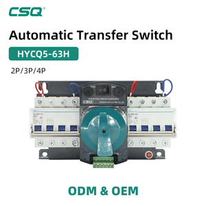 HYCQ5-63 220v ce cb 3 phase 380v 125a <span class=keywords><strong>ATSE</strong></span> fournisseur ac 10kw 4p commutateur de transfert automatique de générateur inverseur de puissance - Product Image 3