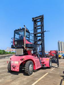 中古中国SANYサイドリフトコンテナスタッカーVolvo CumminsディーゼルKalmar Hysterエンジン空コンテナハンドラーフォークリフト - Product Image 3