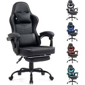 Cadeira Gamer Ergonômica AJUNION ODM OEM, Cadeira de Jogo Grande e Alta, Cadeira de Computador em Couro PU, Cadeiras Reclináveis para Gamers - Product Image 1