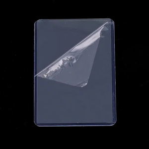 Protège-cartes transparent avec <span class=keywords><strong>film</strong></span> protecteur, support de cartes clair pour photos d'idols, cartes de jeu, cartes de baseball, couverture 35PT - Product Image 6