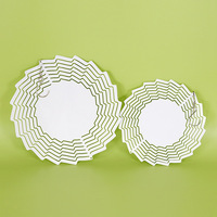 Vente en gros de luminaires solaires modernes en aluminium blanc pour la décoration de jardin, à sublimation DIY, étanches