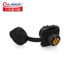 Cnlinko nhà sản xuất lp-12 loạt IP68 8 pin nối nam nữ cắm ổ cắm thông tư dây điện M12 kết nối điện - Product Image 4