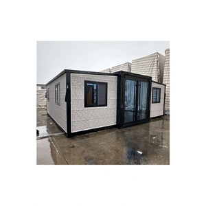 Bungalow di Lusso Estensibile in Acciaio Prefabbricato Cristal Cilindro Nissiana <span class=keywords><strong>Hotel</strong></span> & De Estructura Acero in Vendita - Product Image 1