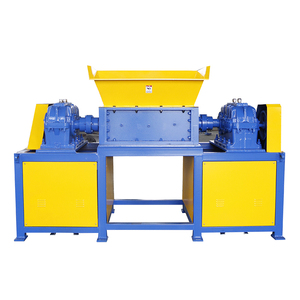 Wood paper tyre rubber paint bucket boards TV shell scrape metal waste food plastic car shredding machine