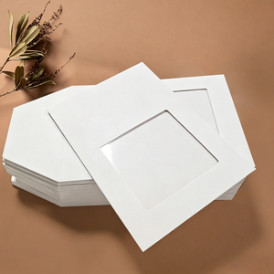 Papier kraft blanc écologique de qualité supérieure 200 g/m², format <span class=keywords><strong>A4</strong></span>, <span class=keywords><strong>enveloppe</strong></span> avec fenêtre transparente, possibilité de personnalisation pour l'emballage de photos et de cartes - Product Image 4