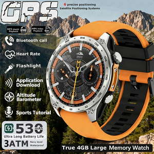 Reloj Inteligente HD300Pro con GPS, Pantalla AMOLED Redonda de 1.43 Pulgadas, Resistente al Agua 3ATM, Monitor de Salud, Reloj Deportivo para Exteriores - Product Image 3