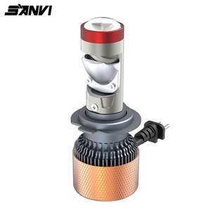Sanvi Mini H7 <b>Projector</b> <b>Led</b> Auto <b>LED</b> Lighting System <b>Led</b> Headlight Car Accessories Low Price Bi <b>Led</b> Lens <b>Led</b> <b>Projector</b> Headlight - Product Image 1