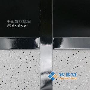 Grille de <span class=keywords><strong>plafond</strong></span> plat de qualité supérieure Matériaux de construction en métal Profils de panneaux de gypse et angle de mur Cadre de <span class=keywords><strong>plafond</strong></span> <span class=keywords><strong>Suspension</strong></span> de <span class=keywords><strong>plafond</strong></span> de grille - Product Image 4