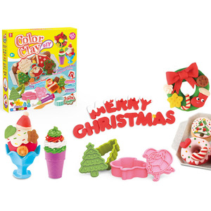 Pâte à modeler douce et légère pour Noël, idéale pour les enfants, les cadeaux et les fêtes. Vente en gros et commandes en vrac acceptées. - Product Image 3