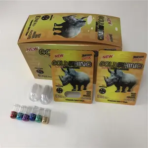 Мужская Улучшенная Упаковка Таблеток носорог 69 7 3d бумажные карты эффект носорог 69 7 капсулы для таблеток блистерные упаковочные карты