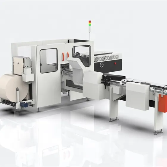 Maquinaria automática de procesamiento de papel tisú Facial, embalaje de envoltura individual popular en Oriente Medio