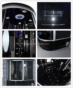 Vente en gros usine : Cabine de <span class=keywords><strong>douche</strong></span> vapeur autoportante en acrylique avec baignoire spa hydromassante intégrée - Product Image 5