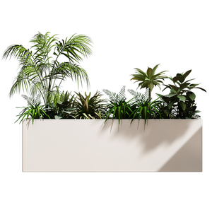 Jardinière auto-arrosante contemporaine tendance en acier inoxydable, grande taille, pour <span class=keywords><strong>extérieur</strong></span>, pot de fleurs écologique, durable et personnalisable pour la <span class=keywords><strong>maison</strong></span> - Product Image 5