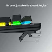 HyperX Alloy Origins Keyboard Gaming mekanis, tanpa Tenkeyless, Keyboard Software dikendalikan cahaya MacroMechanical