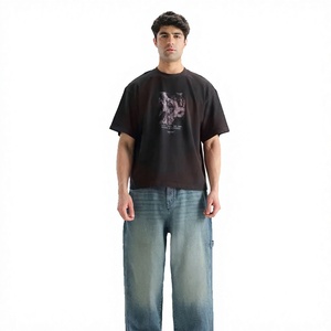 Camiseta de Cuello Redondo Extra Grande para Hombre, Diseño Personalizado, Algodón Premium, con Serigrafía, Bordado y Etiquetas Tejidas - Product Image 1