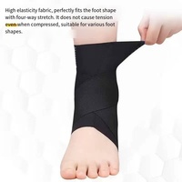 Attelle de cheville en Spandex et Nylon pour la récupération des entorses, la fixation et la rééducation, respirante, unisexe, protection des articulations sportives, soulagement de la douleur à la cheville