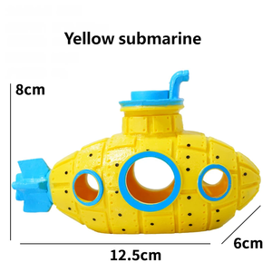 Ornements de cachette décoratifs en PVC populaires, nouveau style, sous-marin, aquarium, poissons et crevettes, aménagement paysager, pots de reproduction - Product Image 5