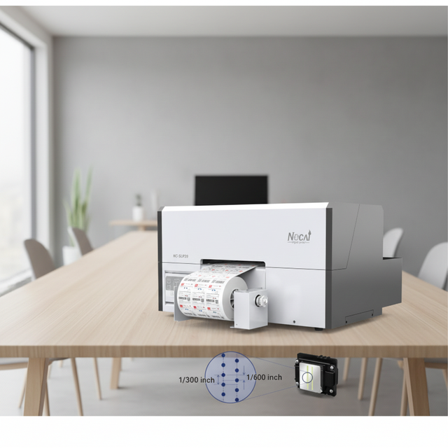 Nocai New Automatic Variable Data Label Printer with UV Ink CMYK W
