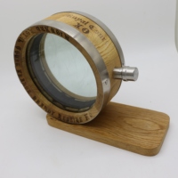 Mini baril de stockage de vin en bois de chêne personnalisé avec couvercle, écologique et réutilisable pour les spiritueux, la bière, le whisky