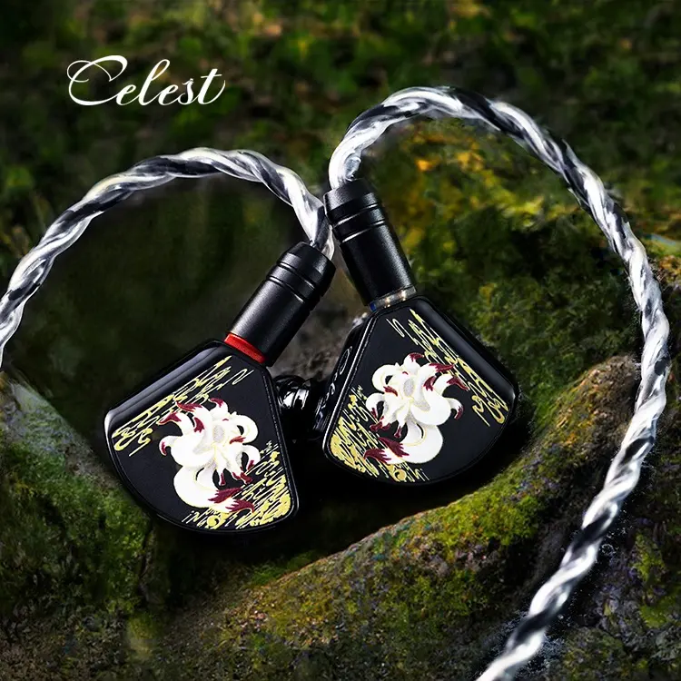 OEM Celest Brand Dongguan Großhandel wasserdichtes High-Bass-Kabel im Ohrmonitor Stereo magnetische Hybrid-Kopfhörer Iem-Kopfhörer