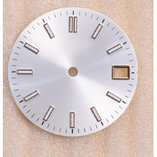 Esfera luminosa verde con patrón solar de 28,5 mm para movimiento mecánico NH35 NH36, piezas de reloj. - Product Image 6