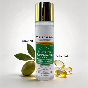 Aceite para <span class=keywords><strong>Eczema</strong></span> Infantil, Extracto Natural de Plantas, Aceite de Oliva, Vitamina E, Hidratante, Calmante, Suaviza la Textura Irregular de la Piel, Venta al por Mayor - Product Image 4