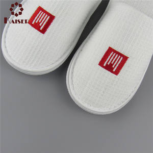 Zapatillas desechables con logotipo personalizado de cinco estrellas, para baño, Hotel, Hotel - Product Image 4
