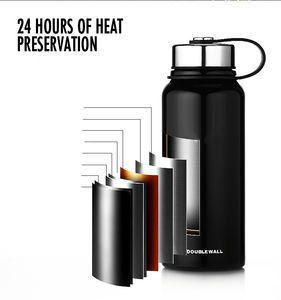 Thermos de luxe pour boissons chaudes et froides de grande capacité, double paroi en acier inoxydable, thermos isolé, acier inoxydable personnalisé - Product Image 2