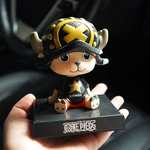 Figura de coche de One Piece Zoro y Chopper con cabeza oscilante, adorno de mesa Kawaii para interior de coche, juguete para niños, regalo - Product Image 5
