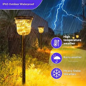 Luces Solares para Jardín Emperor Shun Flower Basket DS701, LED, Luz Cálida, Sensor Exterior, Iluminación de 6 a 12 Horas, Certificación CE de la UE - Product Image 4