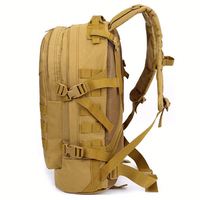 Sac à dos de randonnée extérieur grande capacité 40L, nouveau design, imperméable, doublure en polyester Oxford, sac tactique durable, fermeture éclair