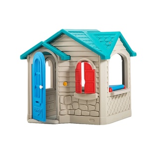 Enfants jouet en plastique maison de <span class=keywords><strong>jeu</strong></span> pour enfants jouets intérieur et extérieur vente chaude bébé <span class=keywords><strong>1</strong></span> pièce mode Playhouse aire de jeux intérieur Monle - Product Image 1