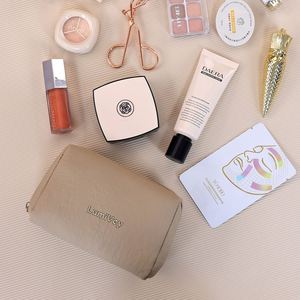 Bolsa Organizadora de Cosméticos Minimalista de PU, Portátil, Multifuncional, para Viaje, Bolsa para Lápiz Labial y Retoques, Mini Bolsa Insertable - Product Image 4
