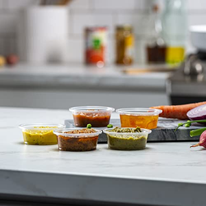 Conteneur en PET transparent avec logo imprimé personnalisé, 8/12/14/16/24/32 oz, bol en plastique jetable pour salade de fruits, smoothies à l'açaï, avec couvercle - Product Image 2