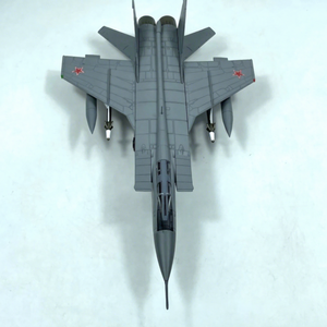 Modèle d'avion de chasse supersonique soviétique Mig-31 à l'échelle 1:72 et support d'exposition, collection cadeau, modèle d'avion en alliage miniature décoratif - Product Image 2