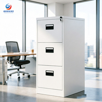 Armoire de classement verticale en acier laminé à froid de haute qualité, résistante à la rouille, équipement de bureau pour une utilisation quotidienne