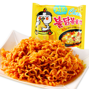 Fideos Ramen Halal <span class=keywords><strong>al</strong></span> <span class=keywords><strong>por</strong></span> <span class=keywords><strong>Mayor</strong></span>, Sabor a Pollo Picante con Queso, Harina de Trigo, Estilo Turco, Comida Instantánea Caliente, Caja de 8 Bolsas - Product Image 3