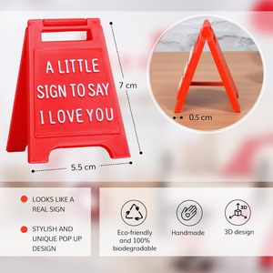 Mini segno regalo di anniversario di san valentino romantico ti amo firmare grazioso regalo di compleanno di natale per moglie - Product Image 4