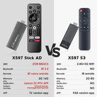Xangshi Android 10 4K/8K UHD Allwinner H313 Quad Core 2.1 Smart TV Stick 2GB 16GB WiFi de Doble Banda