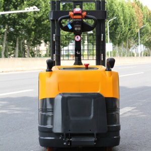 CE Certified <strong>Electric</strong> <strong>Stacker</strong> Forklift 3M 4M <strong>Straddle</strong> <strong>Stacker</strong> with Lithium Battery 1.2t 1.5t 3300lbs Capacity for Warehouses - Product Image 1