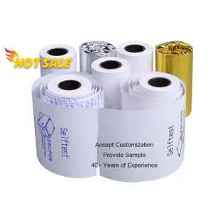 Wholesale Customized Size Waterproof 80x80 80x70 57x40 57x38 Universal Thermal Paper Cash Register Roll