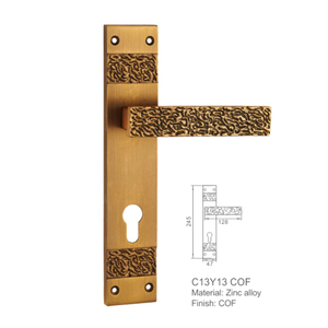 Poignée de porte longue de luxe antique, pas cher, vente <span class=keywords><strong>en</strong></span> gros - Product Image 4