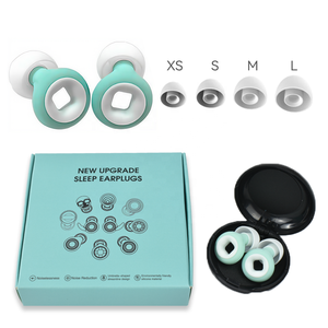 سدادات الأذن الهادئة سم مريحة للغاية قابلة لإعادة الاستخدام سدادات الأذن للحد من الضوضاء للنوم التركيز العميق سدادات الأذن حساسية الضوضاء السفر - Product Image 1