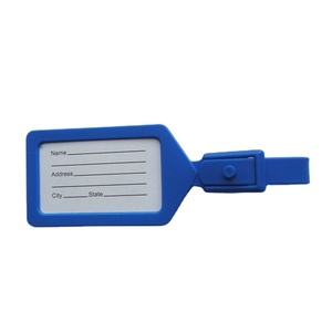 Accessoires de bagages personnalisables <span class=keywords><strong>Étiquette</strong></span> à bagages en plastique avec logo Couleur bonbon <span class=keywords><strong>Étiquette</strong></span> à suspendre pour valise <span class=keywords><strong>Étiquette</strong></span> d'embarquement en PP <span class=keywords><strong>Étiquette</strong></span>s d'identification de voyage - Product Image 2