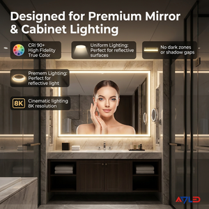 Tira de Luz LED COB Premium de 960 LED/m, 24V, 15mm de Ancho, Fuente de Luz Superficial Flexible para Iluminación Lineal - Product Image 3