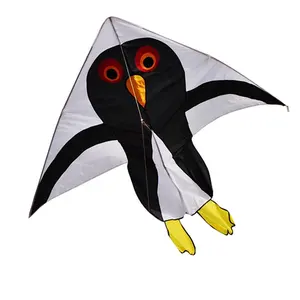 Hot sale animal delta kite cartoon penguin kite for promotional