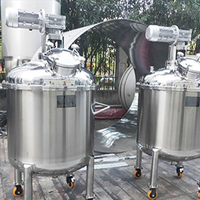 Cuve de mélange industrielle en acier inoxydable de qualité alimentaire 1000L, cuve de mélange de liquides, système de cuve de mélange