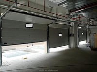 Portes sectionnelles industrielles durables conçues pour une installation facile et un entretien simple pour les usines et les entrepôts